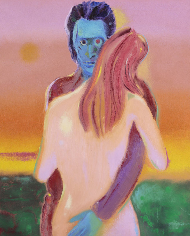 Rhys Lee 'Gallo's sunset' 2021 oil on canvas 92 x 76 cm