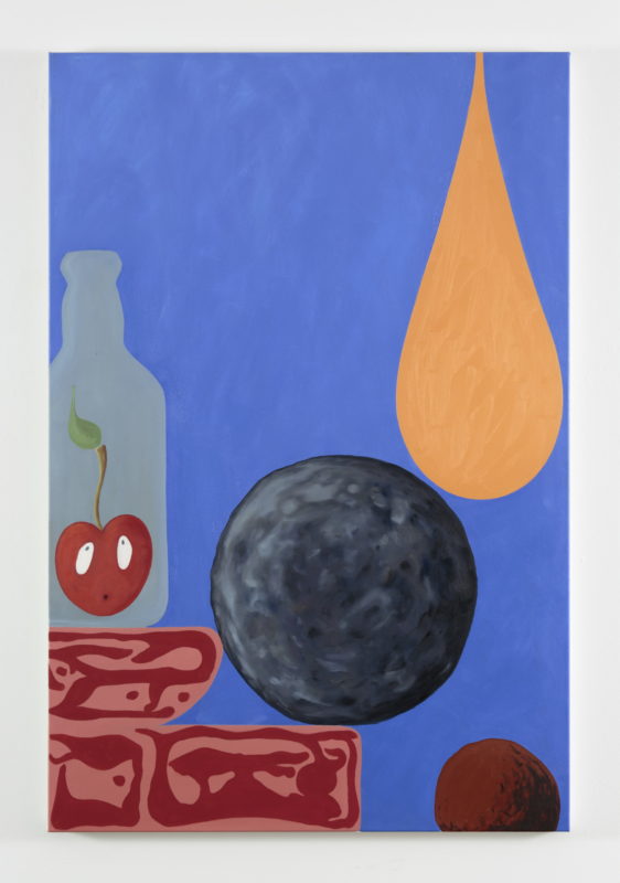 Leo Coyte 'Balance held' 2022 oil on canvas 137 x 91.5 cm