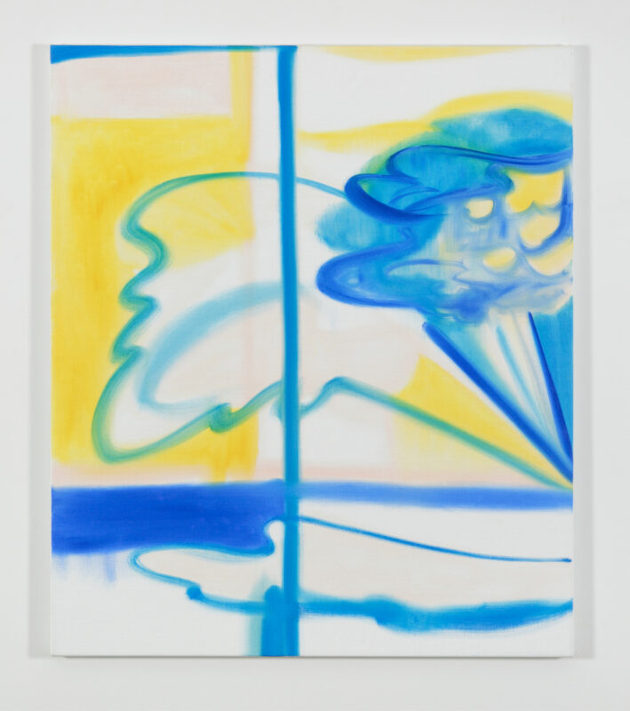 Elyss McCleary 'Nova and Celine' 2022 oil on linen 107 x 92 cm