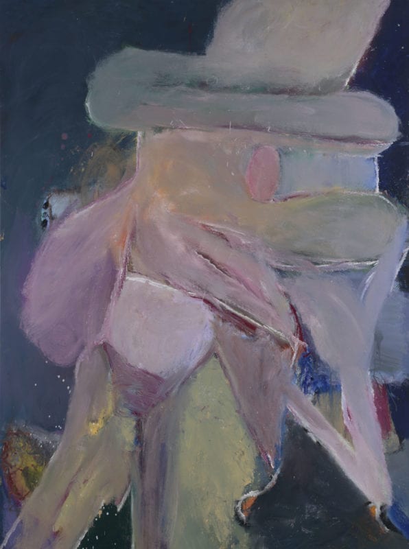 Rhys Lee 'Old Boy' 2018 Oil on canvas 203 x 153 cm