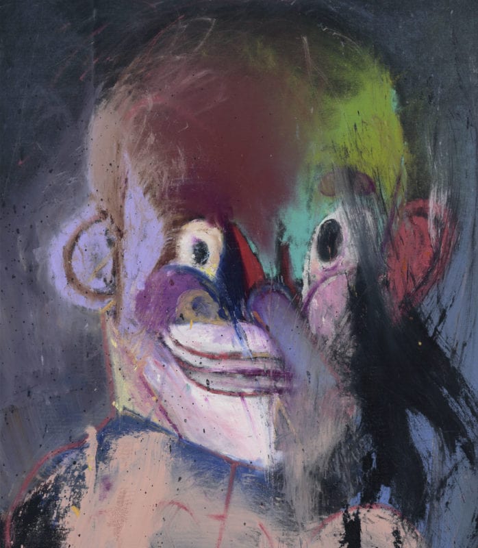 Rhys Lee 'Collodi's Puppet No. 2' 2018 Oil on canvas 96 x 83 cm