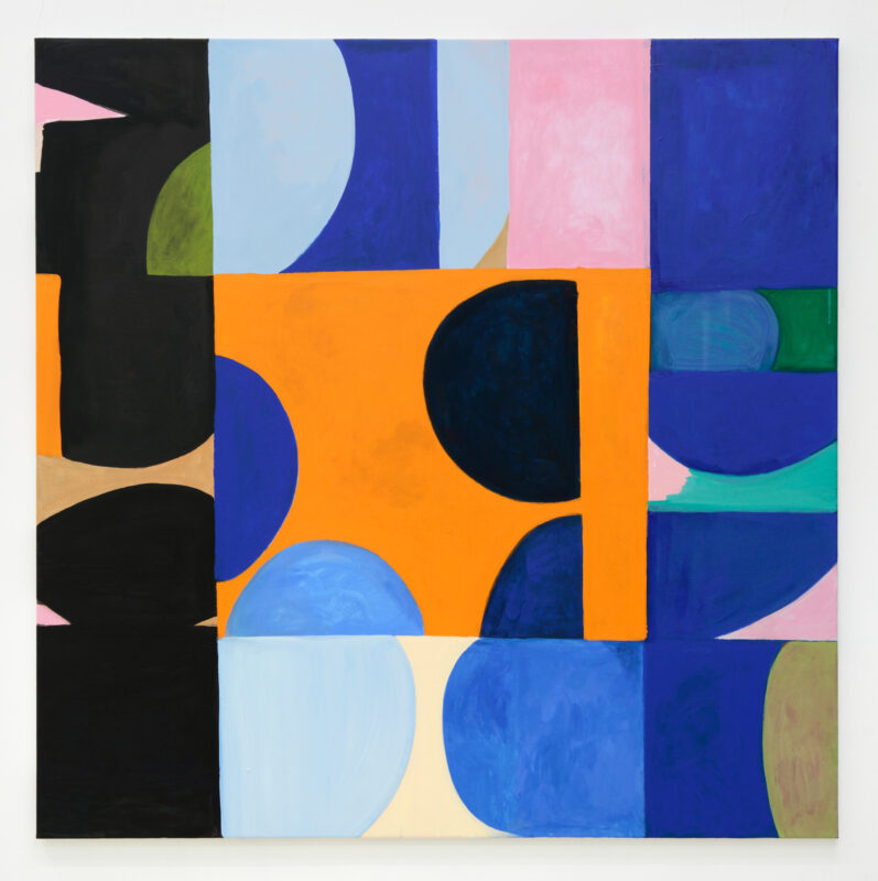 Antonia Sellbach 'Some way, shape or form 14' 2024 acrylic on linen 150 x 150 cm $6,500