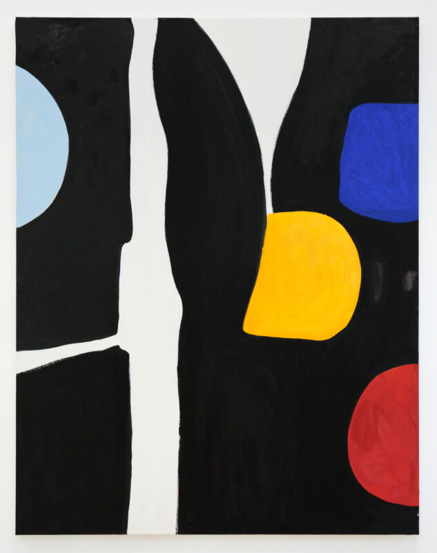Antonia Sellbach 'Some way, shape or form 1' 2024 acrylic on linen 150 x 117 cm $4,900