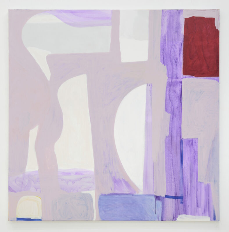 Antonia Sellbach 'Some way, shape or form 2' 2024 acrylic on linen 160 x 160 cm