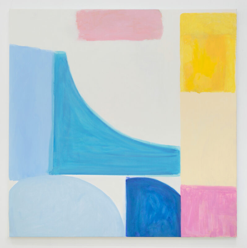 Antonia Sellbach 'Some way, shape or form 7' 2024 acrylic on linen 150 x 150 cm
