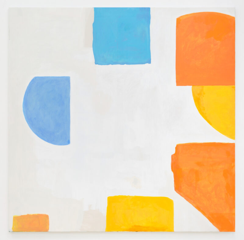 Antonia Sellbach 'Some way, shape or form 8' 2024 acrylic on linen 150 x 150 cm
