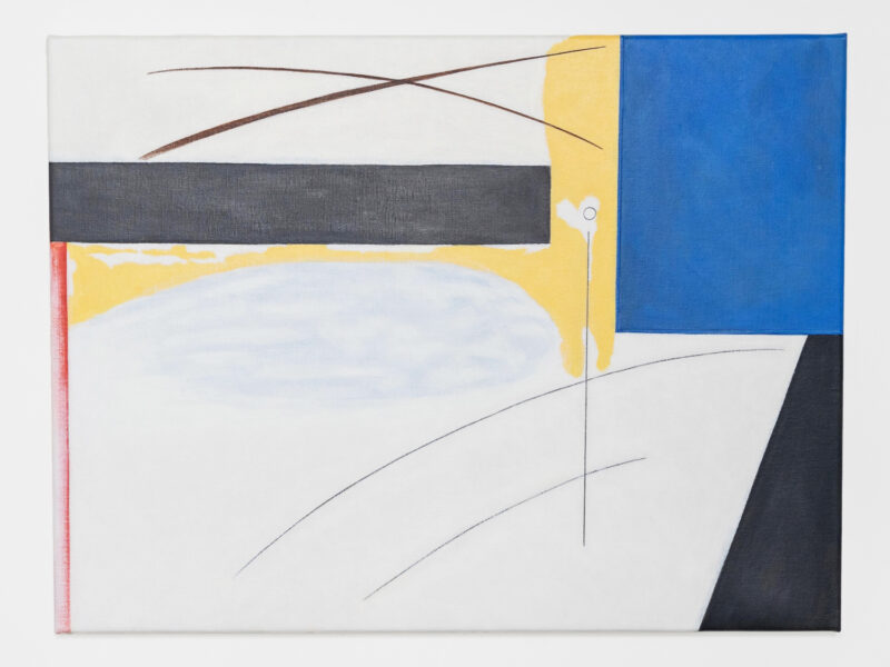 Martin George 'Song' 2022 acrylic on linen canvas 60 x 80 cm $1,800