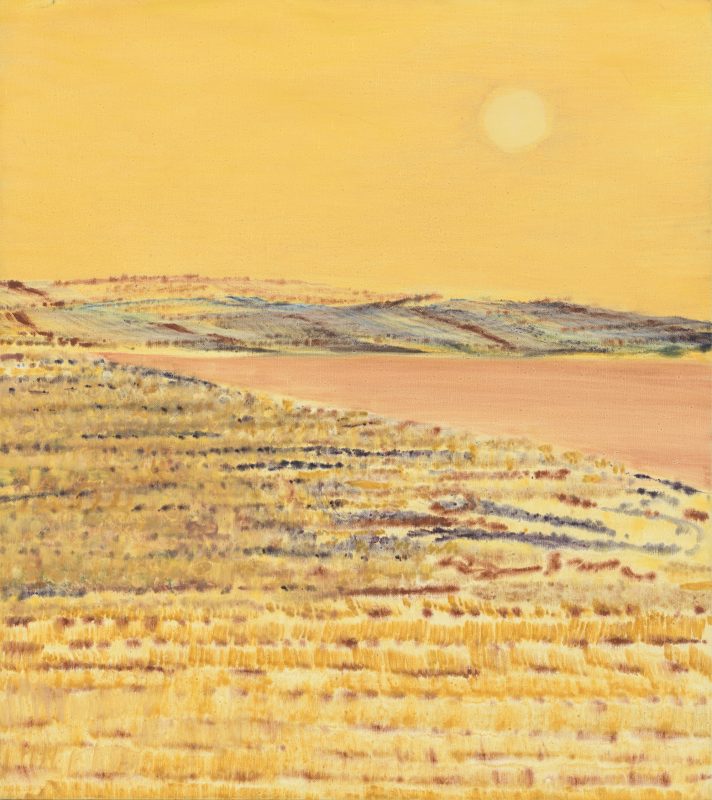 Betra Fraval 'The golden hour' 2025 oil on linen 91.5 x 81.5 cm $5,900