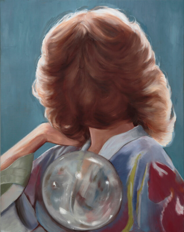 Heidi Yardley 'The mystic' 2023 oil on linen, unframed 140 x 110 cm $12,000