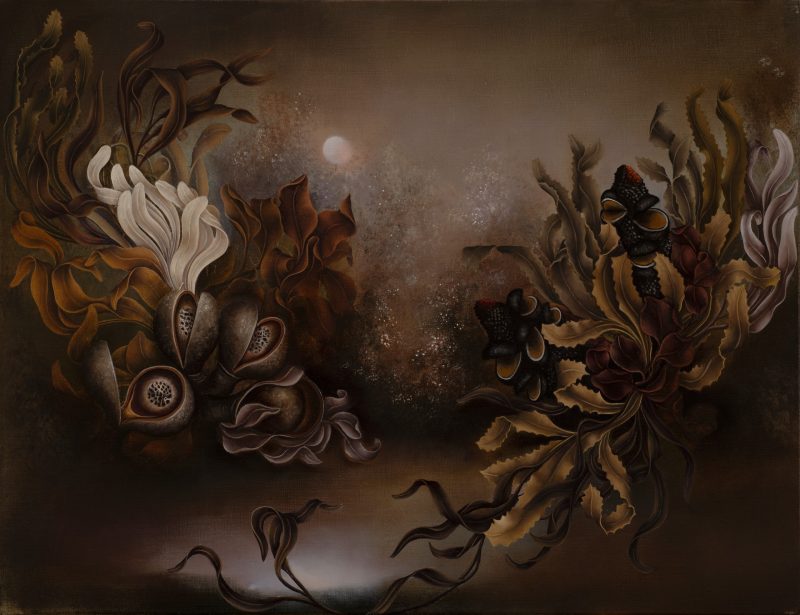 Judith Van Heeren 'Old moon' 2025/26 oil on linen 51 x 62 cm $8,900