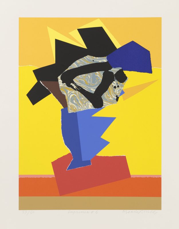 Alun Leach-Jones 'Capricornia 5' 1985 screenprint, from edition of 50 56 x 45 cm $900