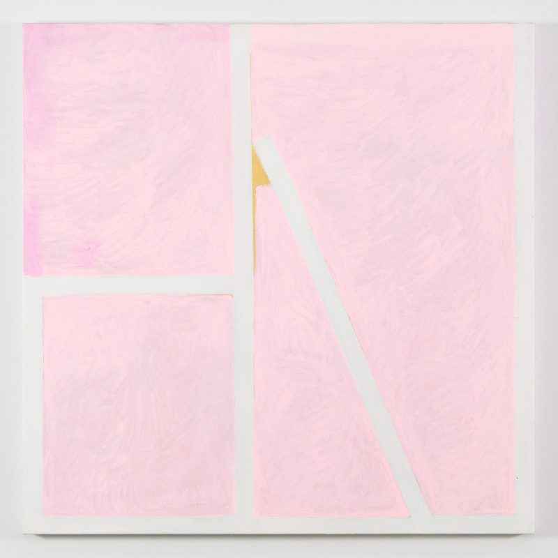 Antonia Sellbach 'Unstable object 43' 2024 acrylic on linen 110 x 110 cm $4,400