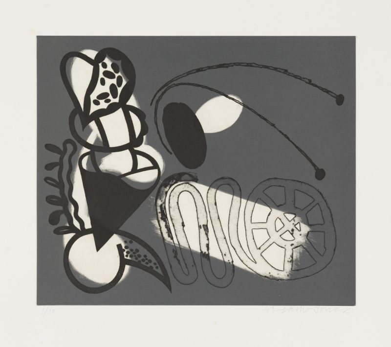 Alun Leach-Jones '(From) An elegaic suite' 1992 etching, from edition of 10 37.4 x 44.5 cm $300