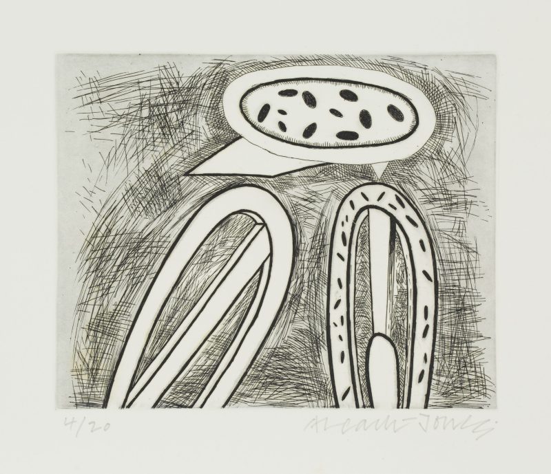 Alun Leach-Jones 'Welsh sketchbook' 1992 etching, from edition of 20 19.5 x 24.3 cm $300