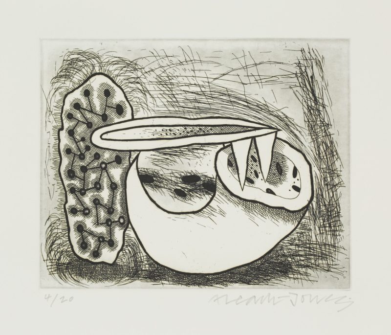 Alun Leach-Jones 'Welsh sketchbook' 1992 etching, from edition of 20 19.5 x 24.3 cm $300