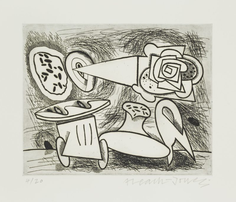 Alun Leach-Jones 'Welsh sketchbook' 1992 etching, from edition of 20 19.5 x 24.3 cm $300