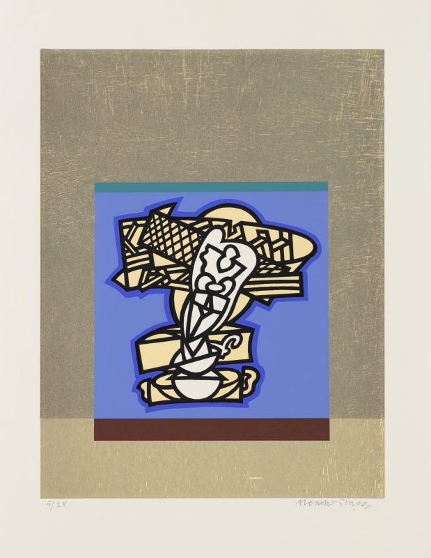 Alun Leach-Jones 'Tabula Rosa 2/ Alchemy 3' 2004 screenprint, from edition of 28 58 x 45 cm $500