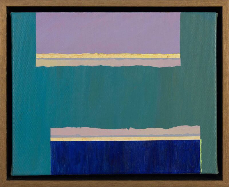 Virginia Cuppaidge 'Twilight' 2023 acrylic on canvas 20 x 25 cm