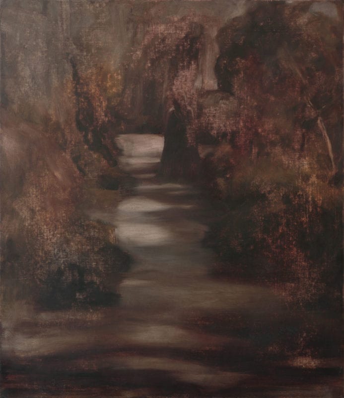 Heidi Yardley 'Wayfaring Stranger' 2014 oil on board 58 x 50 cm $4,900
