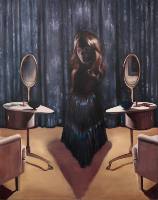 Heidi Yardley 'Wickedness prefered' 2021 oil on linen, unframed 140 x 110 cm $12,000