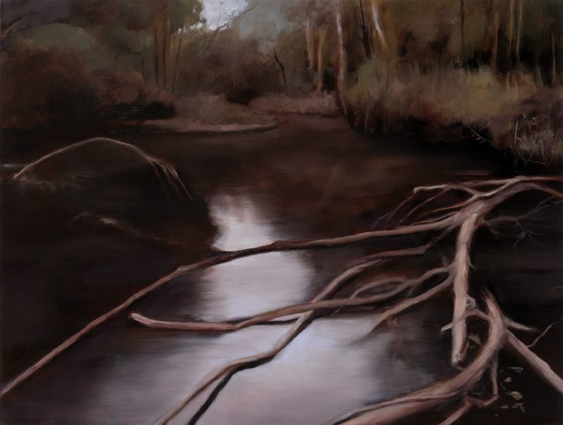 Heidi Yardley 'Without your love' 2019 oil on board 38 x 58 cm $4,400