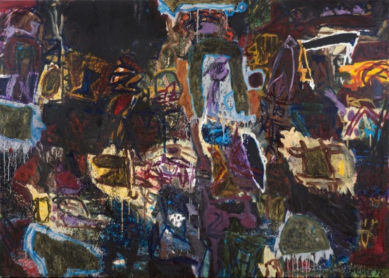Suzanne Archer 'Utango' 1992 oil on canvas 174 x 244 cm